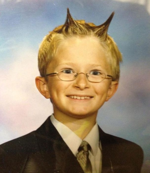 People Share Their Most Embarrassing Childhood Photos (28 pics)