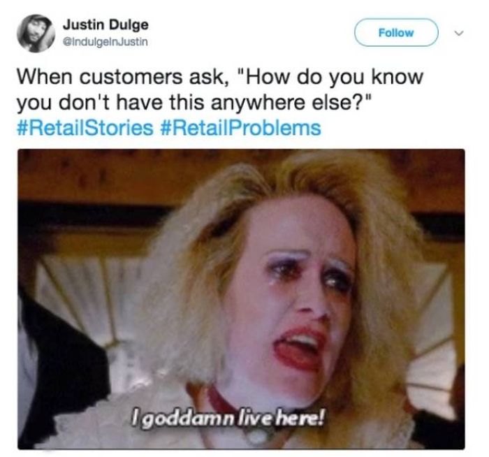 About Working In Retail (30 pics)