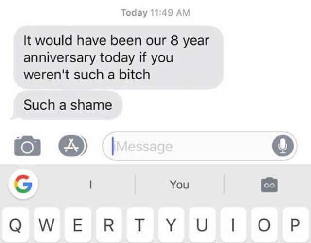 Texting With Your Ex Is A Bad Idea (25 pics)