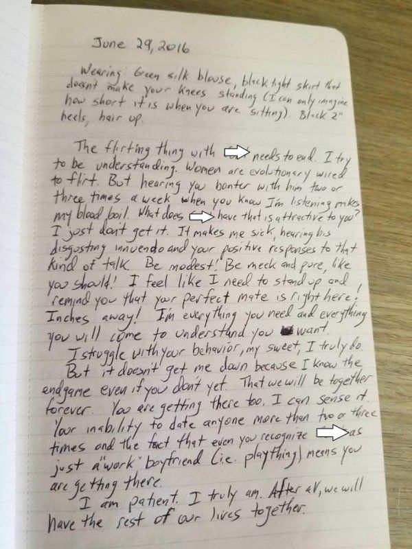 Co-worker Sends Girl Love Letters, And Gets What He Deserves (10 pics)