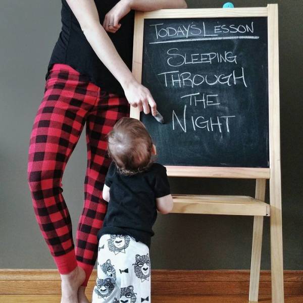 Woman Describes All The Hardships Of Being A Really Tired Mom In A Funny Way (20 pics)