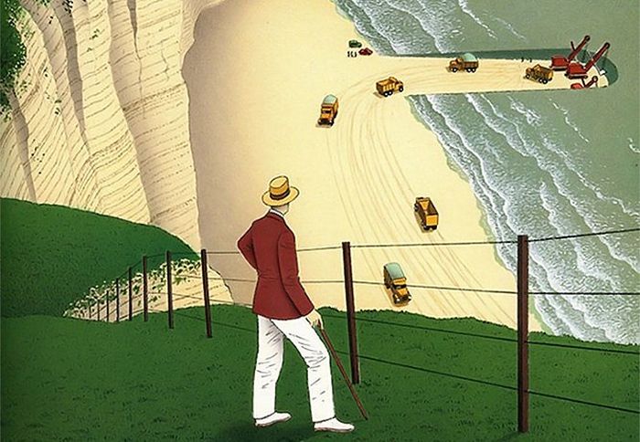 Surreal Illustrations By Guy Billout (24 pics)