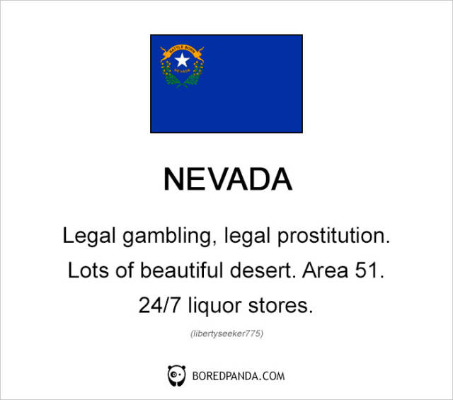 Americans Describe Their Home States In One Sentence (50 pics)