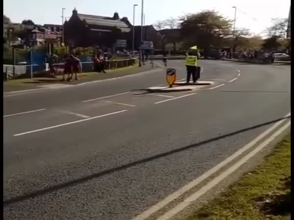 Tour De Yorkshire, Team Astana Car Crash