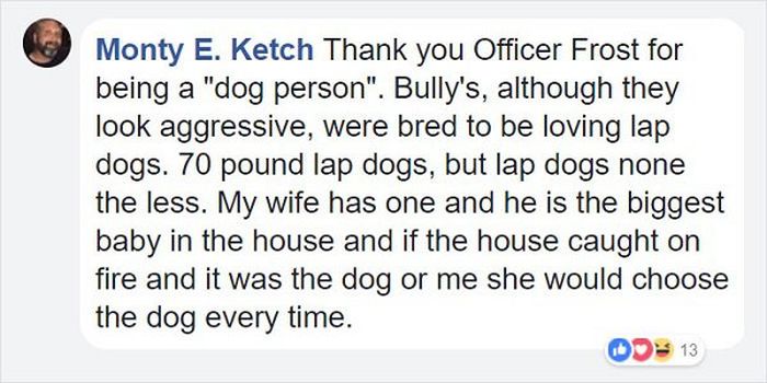 Officer Responds To A Call About “Vicious Dog” (12 pics)