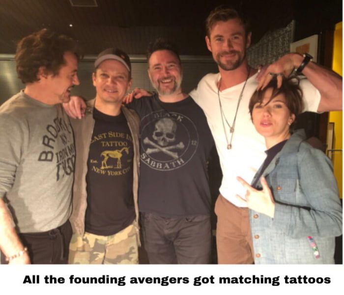 Great Avengers Tattoo Story (4 pics)