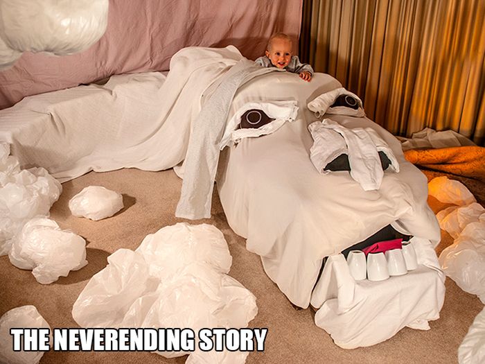Parents Recreate Movie Scenes With Their Baby (20 pics)