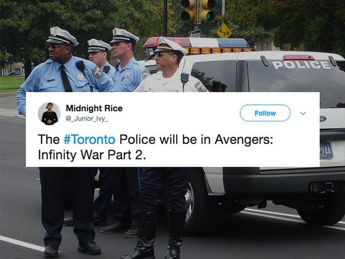 Toronto Police Arrested Thanos (11 pics)
