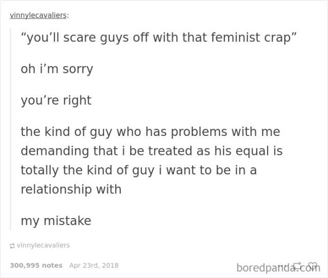 Good Feminist Tumblr Posts (36 pics)