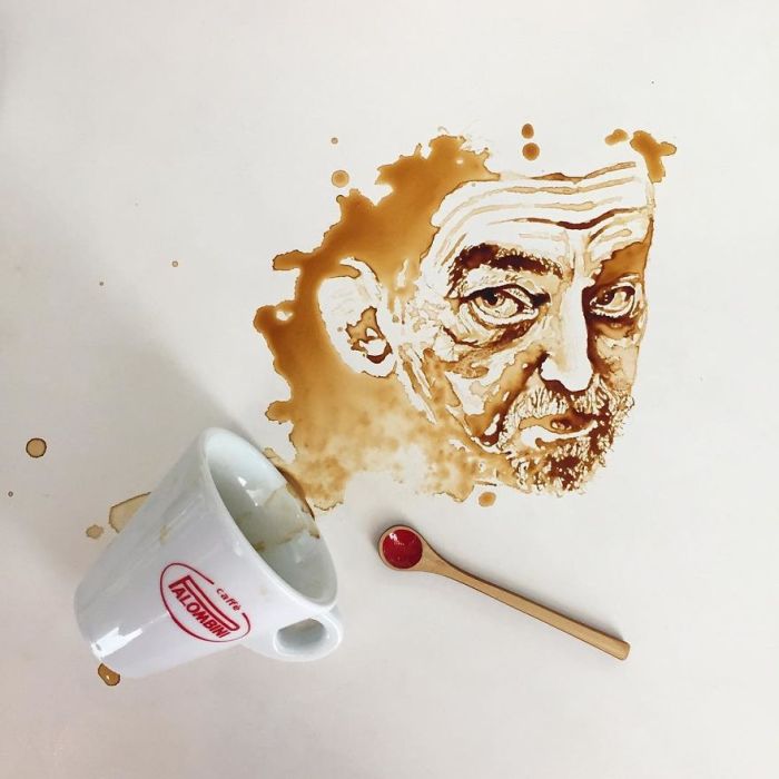 Amazing Art With Coffee And Tea (20 pics)