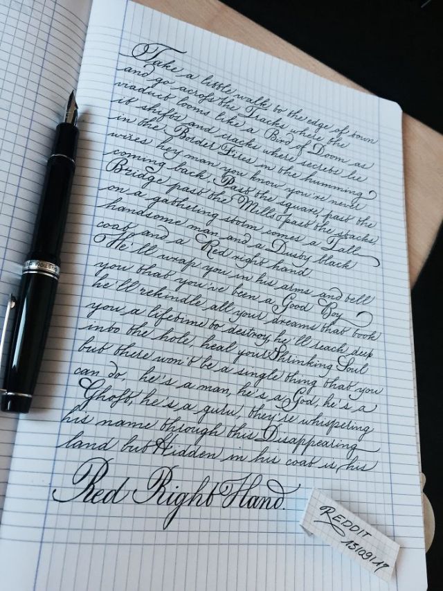 Perfect Handwriting (24 pics)