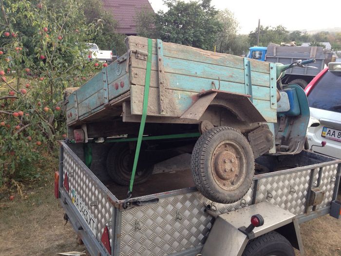Reconstruction Of A Strange Vehicle (21 pics)
