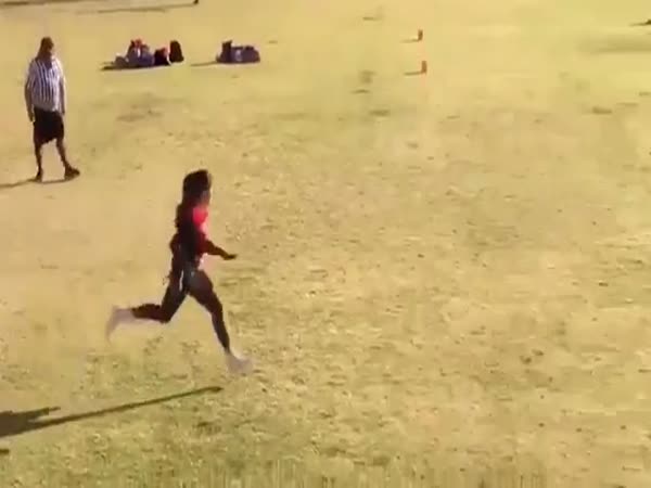 This Girl Is Simply Uncatchable
