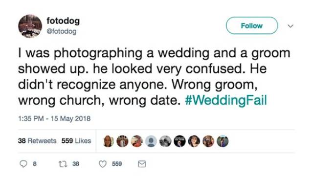 Wedding Fails (28 pics)