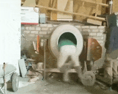 People Have Fun On Construction Sites (15 gifs)