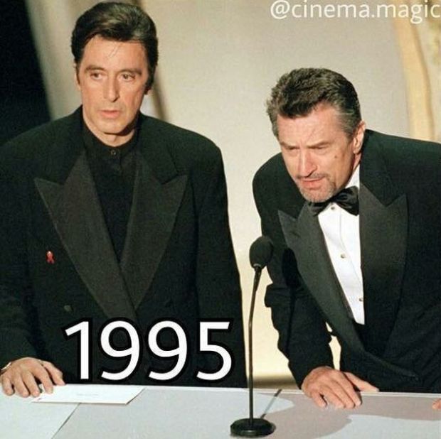 Robert De Niro And Al Pacino. 40 Years Of Friendship (4 pics)