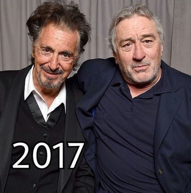Robert De Niro And Al Pacino. 40 Years Of Friendship (4 pics)