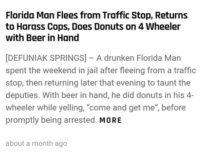 What Is Wrong With Florida (20 pics)