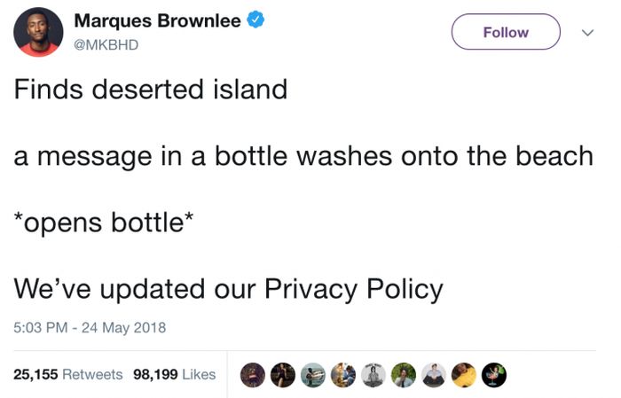 Funny Tweets About All Those Privacy Policy Updates Spamming Your Inbox (29 pics)