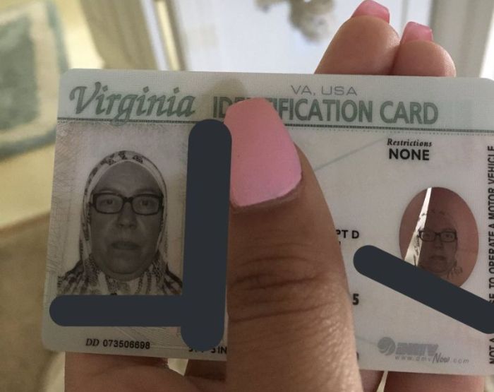This Underage Girl Uses Her Grandmother's ID To Buy Vodka (5 pics)