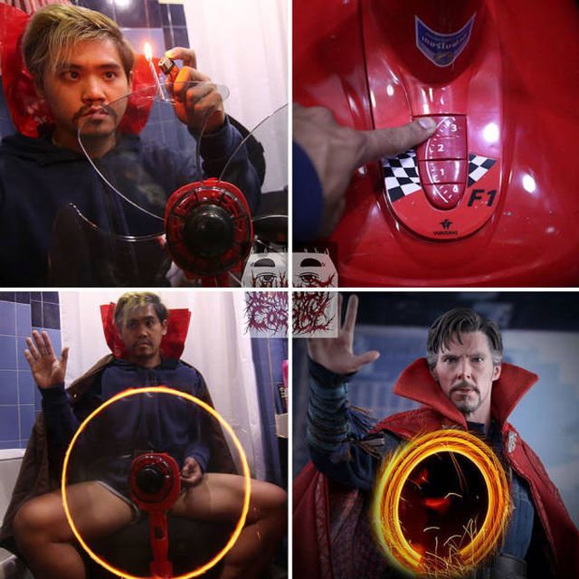 Low Cost Cosplay (34 pics)