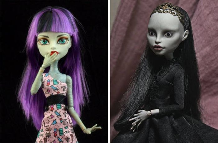 Ukrainian Artist Transforms Popular Dolls Into Real Beauties (25 pics)