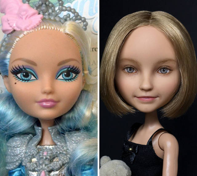 Ukrainian Artist Transforms Popular Dolls Into Real Beauties (25 pics)