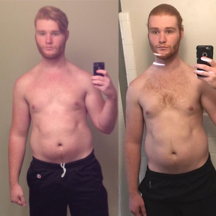 This Guy Has Lost 50lbs (22,6kg) In 3 Years (4 pics)
