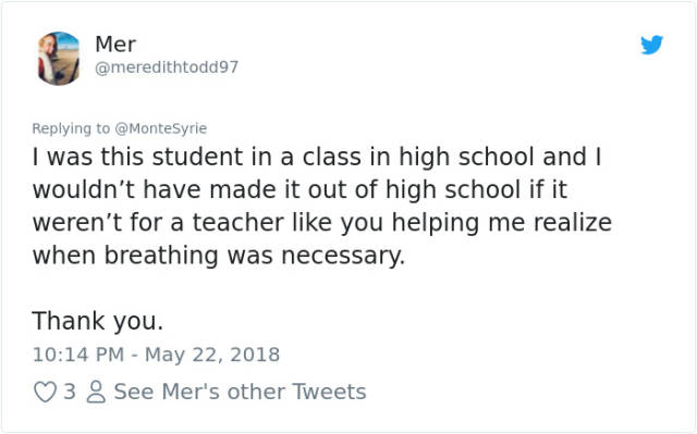 This Teacher’s Reaction To A Student Falling Asleep In His Class Has Received Lots Of Positive Feedback From The Internet (18 pics)