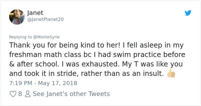 This Teacher’s Reaction To A Student Falling Asleep In His Class Has Received Lots Of Positive Feedback From The Internet (18 pics)