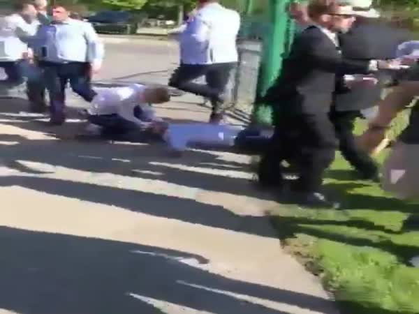 Wedding Reception Turns Into Mass Brawl