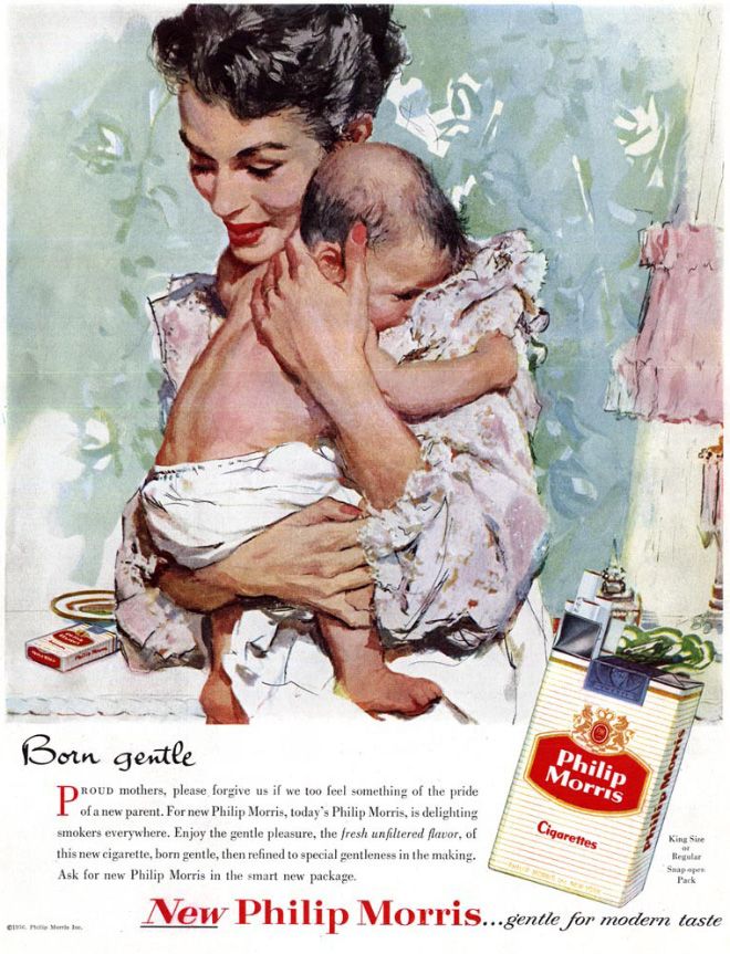 Vintage Ads Of Cigarettes And Kids (19 pics)