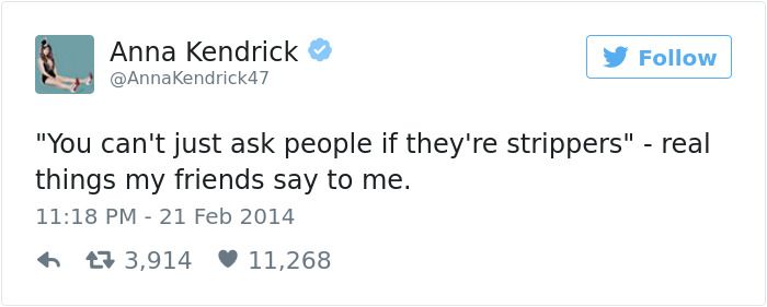 Times Anna Kendrick Was The Absolute Funniest Person On Twitter (27 pics)