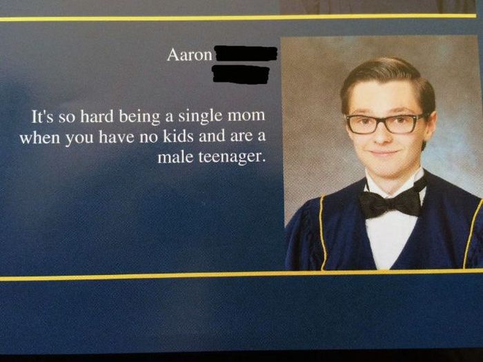 Funny Yearbook Quote (20 pics)