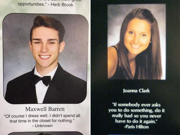 Funny Yearbook Quote (20 pics)