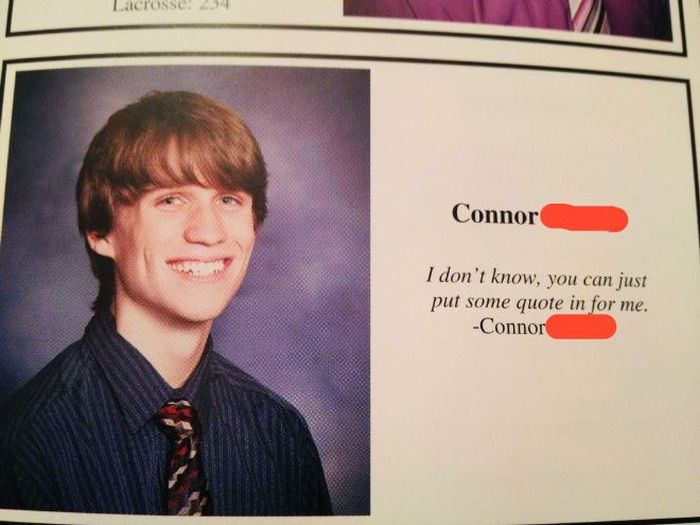 Funny Yearbook Quote (20 pics)
