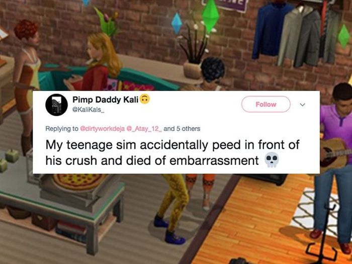 Sims Die In The Strangest Ways (12 pics)