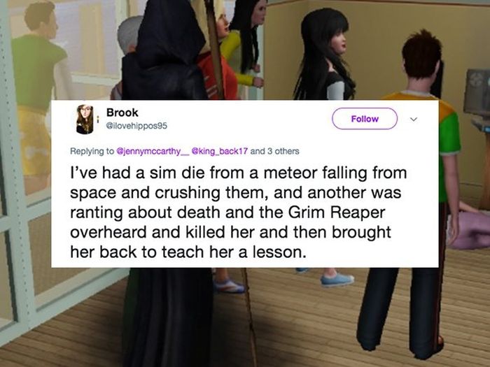 Sims Die In The Strangest Ways (12 pics)