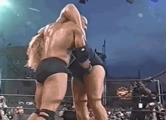 Amazing Wrestling Finishers (14 gifs)