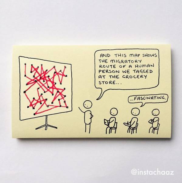 Sticky Notes Created By This Artist Are Too True (42 pics)