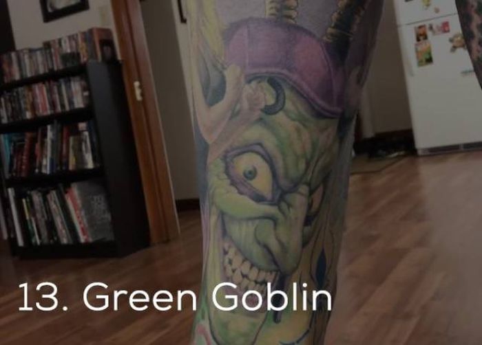 This Guy Got A Guinness Record For The Most Marvel Tattoos (35 pics)