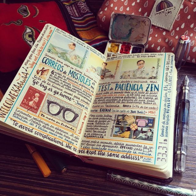 This Artist Keeps the Most Beautiful Sketchbooks I Have Ever Seen (15 pics)
