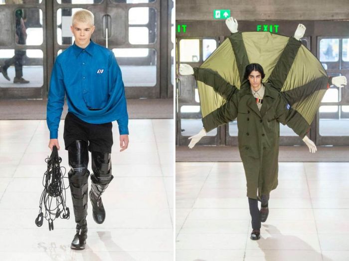 Chinese Cyberpunk At The Men's Fashion Week In London (23 pics)