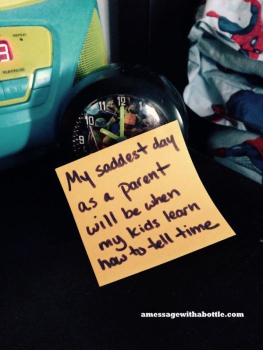 Funny Post-It Notes From A Stay-at-home Dad (38 pics)