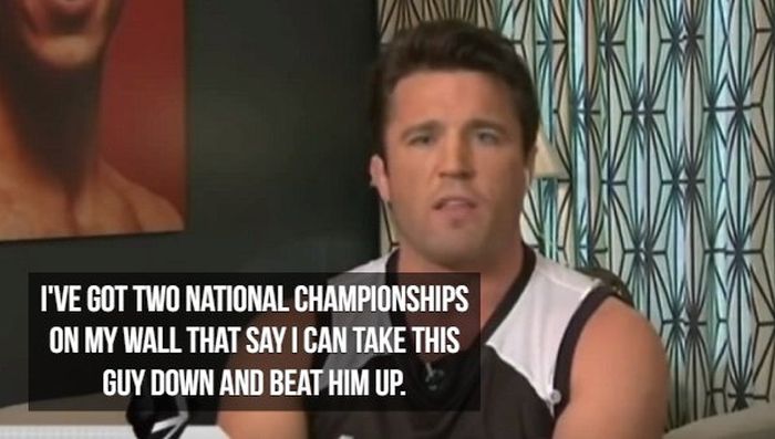 Chael Sonnen's Trash-talking (19 pics)