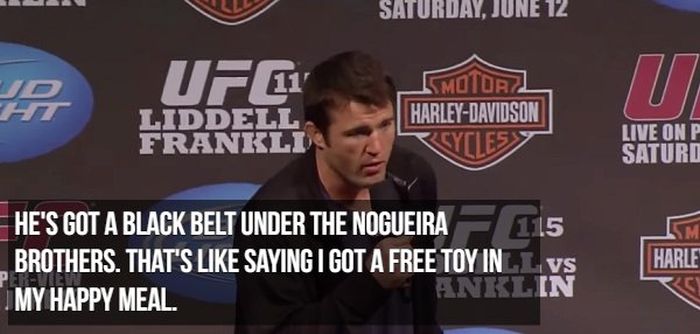 Chael Sonnen's Trash-talking (19 pics)