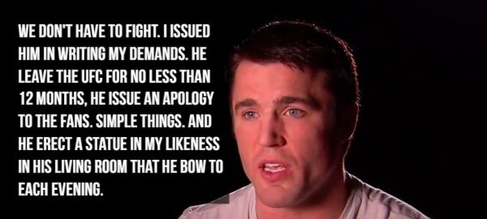 Chael Sonnen's Trash-talking (19 pics)