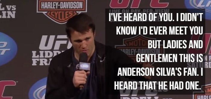 Chael Sonnen's Trash-talking (19 pics)