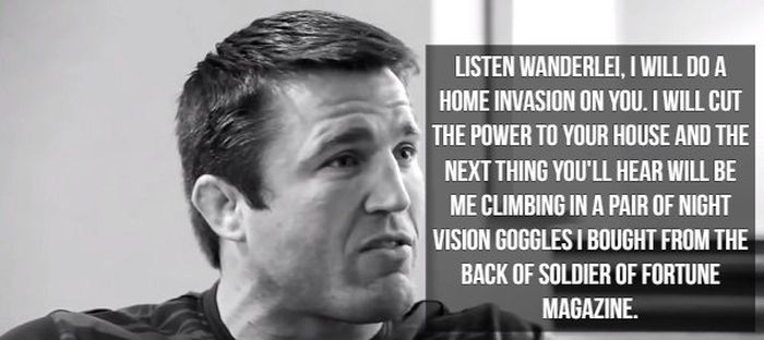 Chael Sonnen's Trash-talking (19 pics)