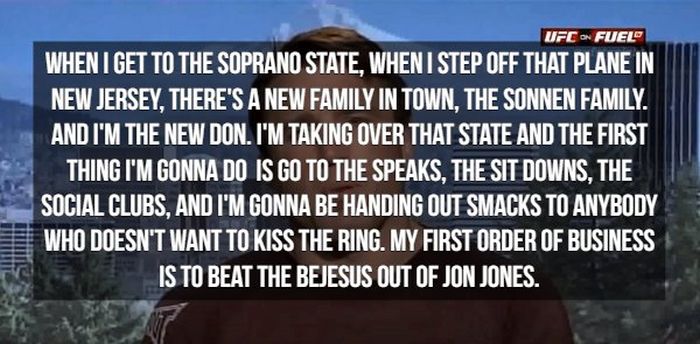Chael Sonnen's Trash-talking (19 pics)